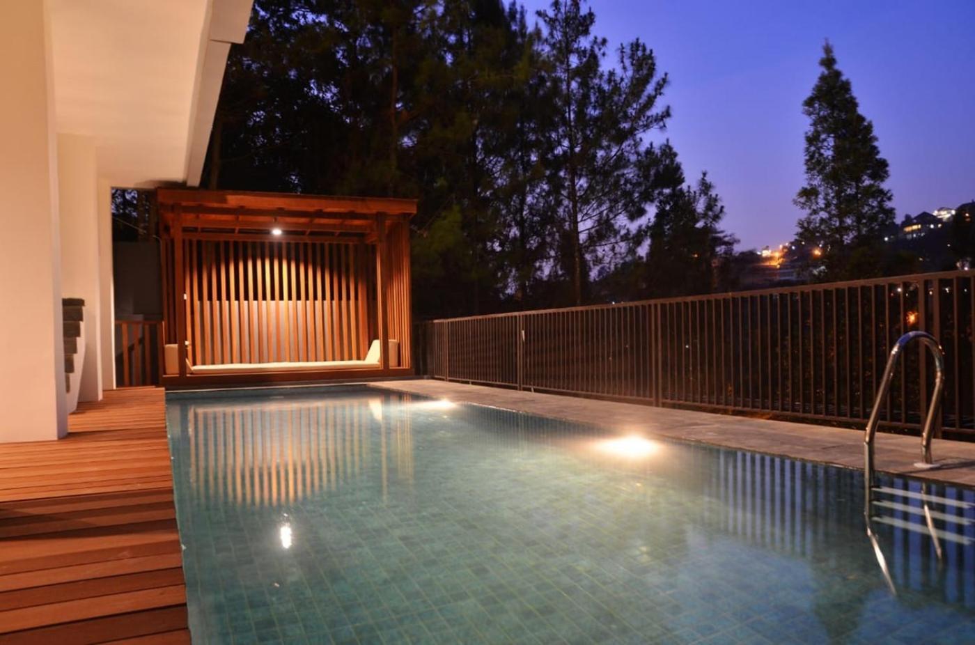 Tulip Hill View Villa 5 Bedrooms With A Private Swimming Pool 万隆 外观 照片