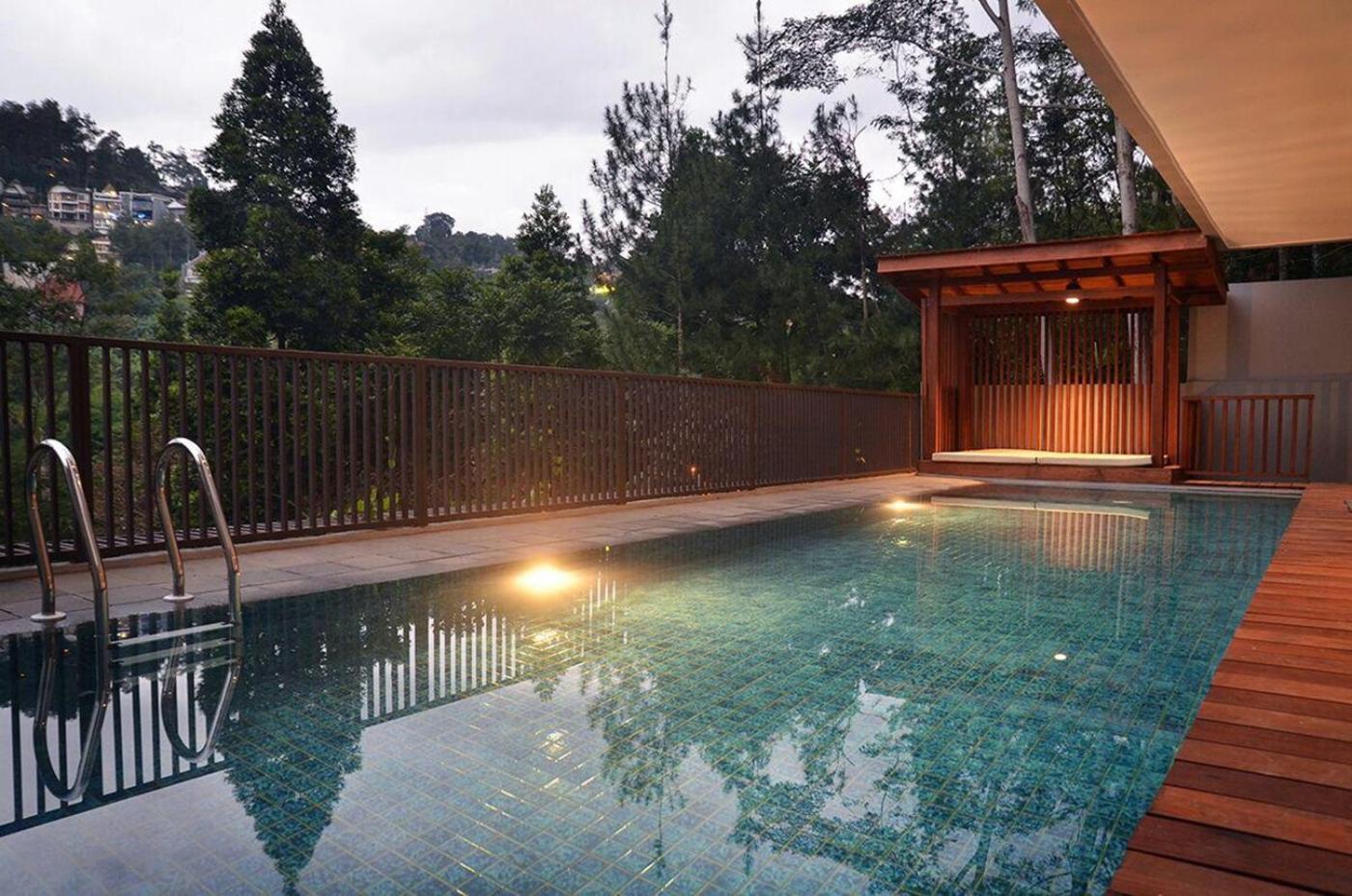 Tulip Hill View Villa 5 Bedrooms With A Private Swimming Pool 万隆 外观 照片
