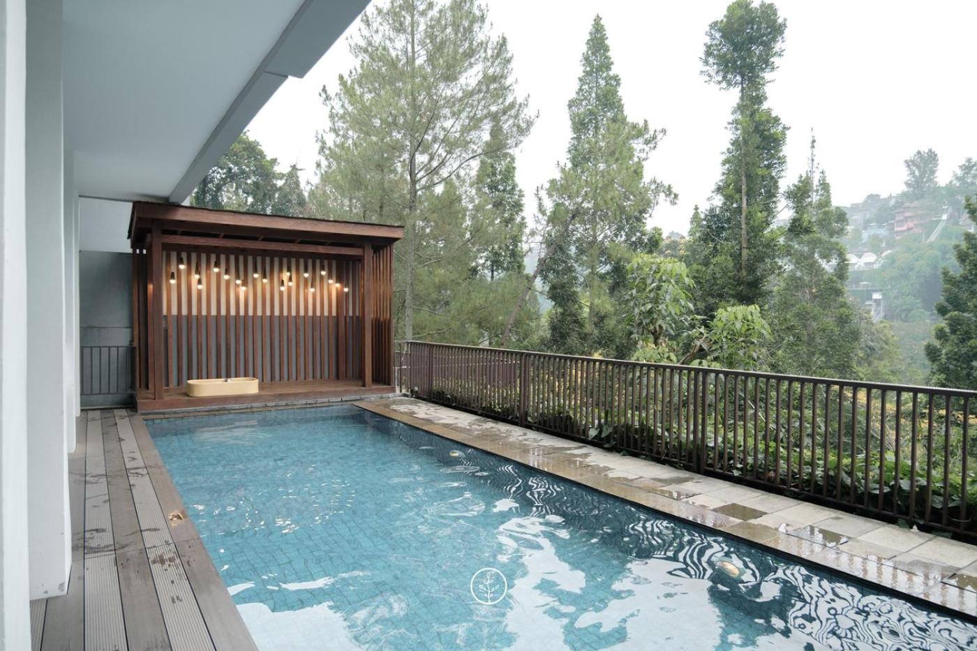 Tulip Hill View Villa 5 Bedrooms With A Private Swimming Pool 万隆 外观 照片
