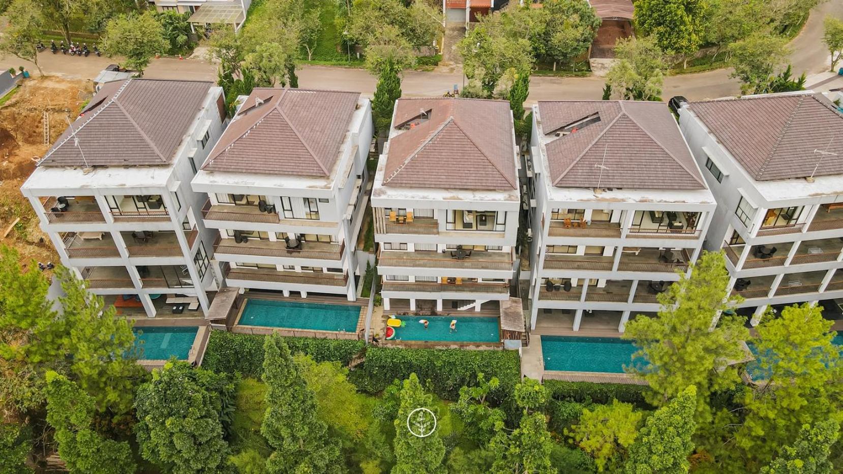 Tulip Hill View Villa 5 Bedrooms With A Private Swimming Pool 万隆 外观 照片